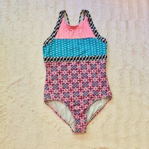 Athleta girl one piece swimsuit L/12